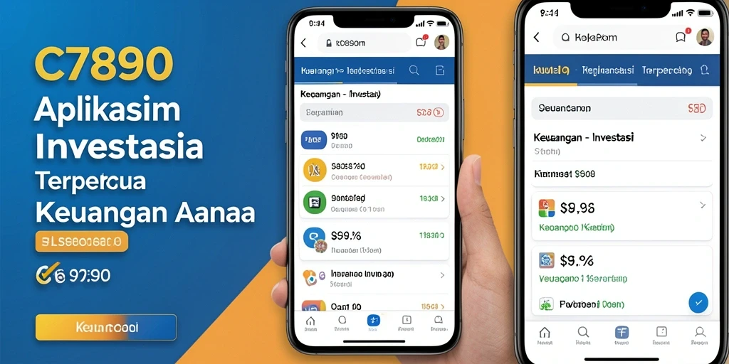 Tampilan antarmuka C7890 yang modern dan informatif untuk investasi.