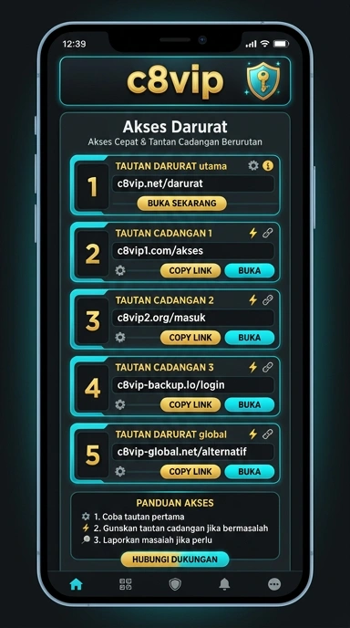 Akses Aman ke c8vip dengan Jalur Alternatif
