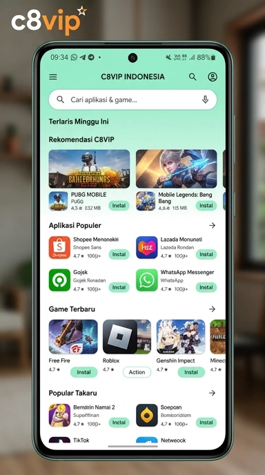 c8vip - Indeks Aplikasi Populer & Kanal Uji Terbaik Indonesia