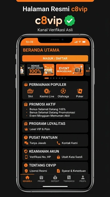 Halaman Resmi c8vip untuk Pengguna Android Indonesia